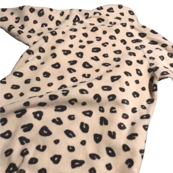 Pink Rose slotted fleece too excellent condition  size medium - Picture 2 of 2